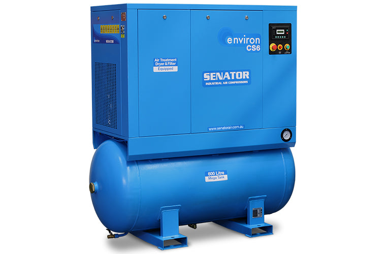 Senator CS6 5.5kW Rotary Air Compressor – 4-in-1 Air Station