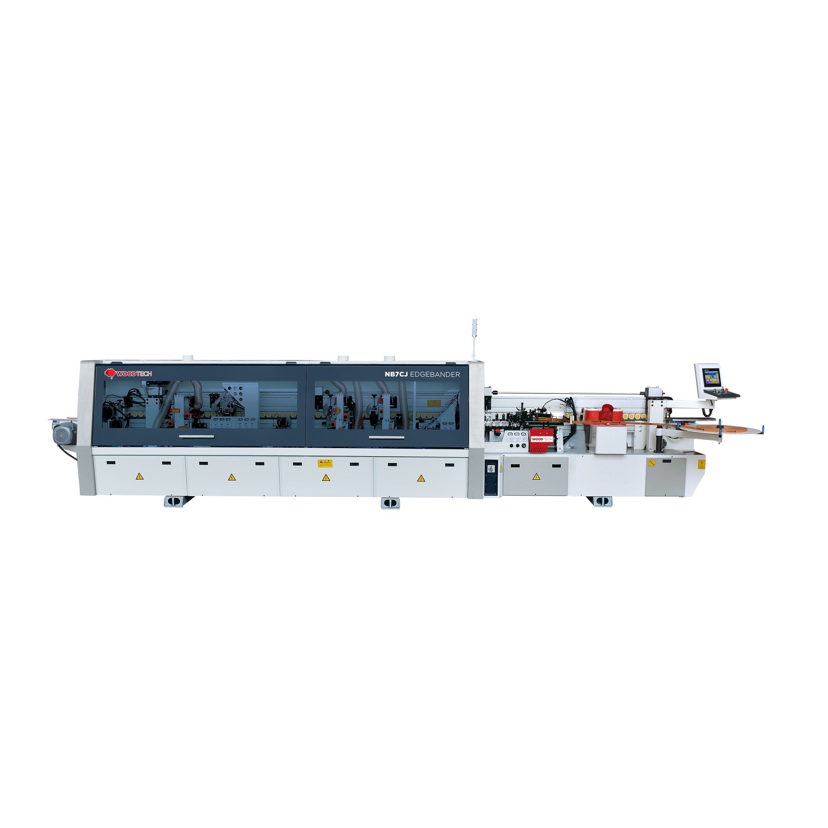 NB7CJ Edgebander with Pre-Milling & Corner Rounding