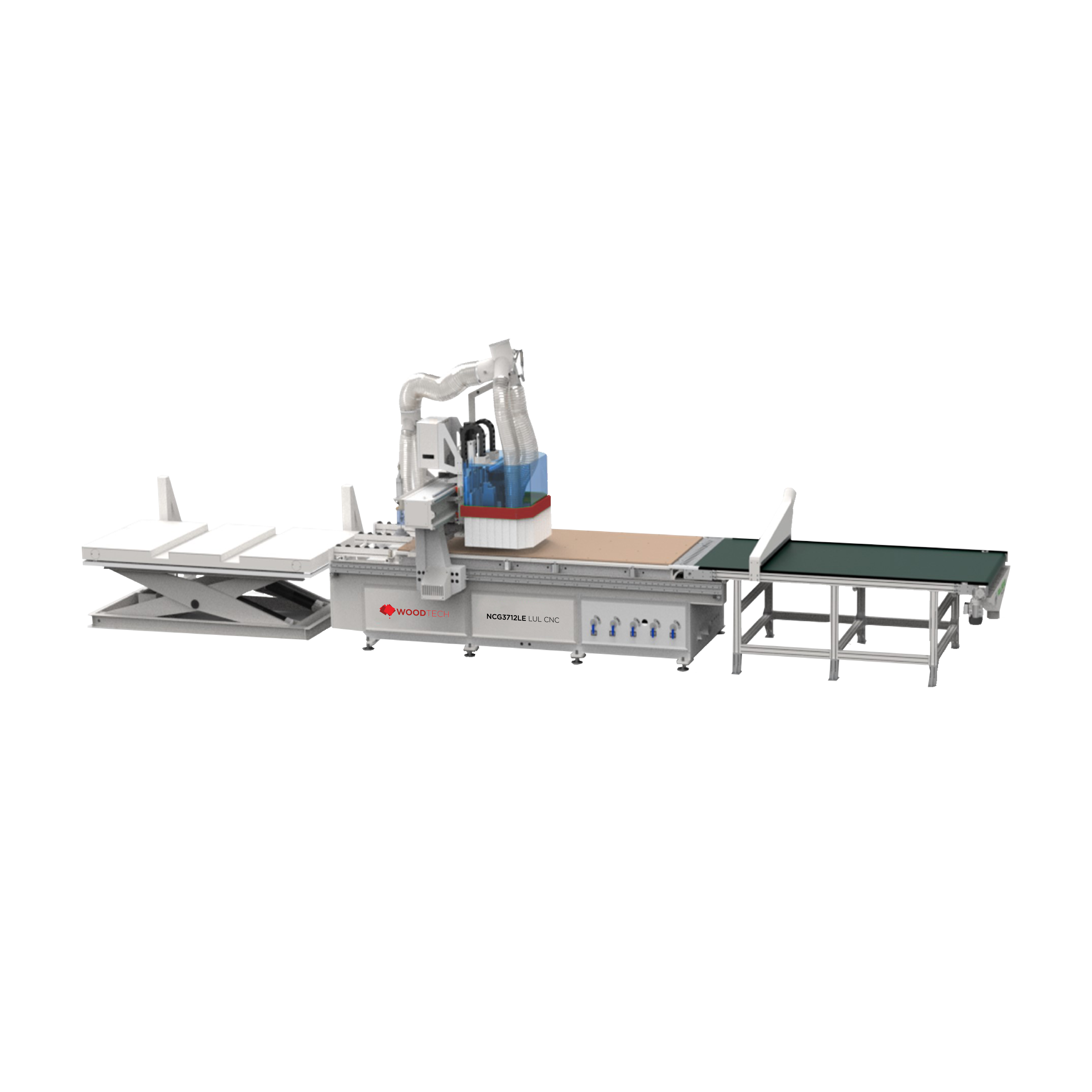 NCG3712LE Load/Unload CNC Machine